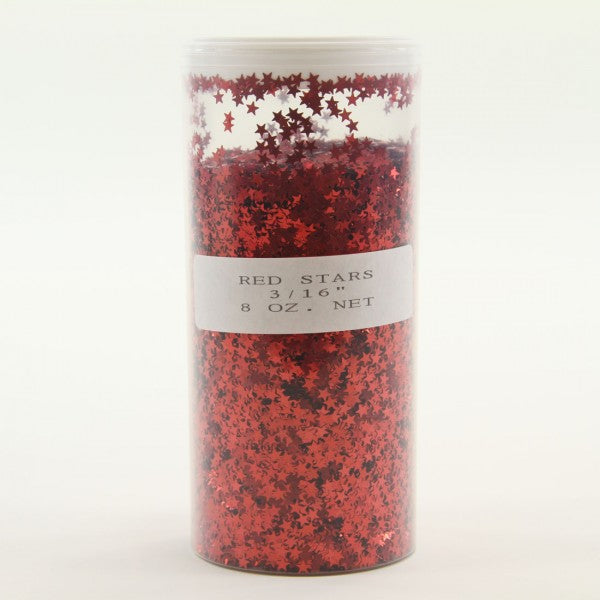 3/16" STARS 1/2LB RED