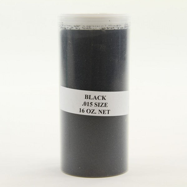 .015 GLITTER 1LB SOFT BLACK