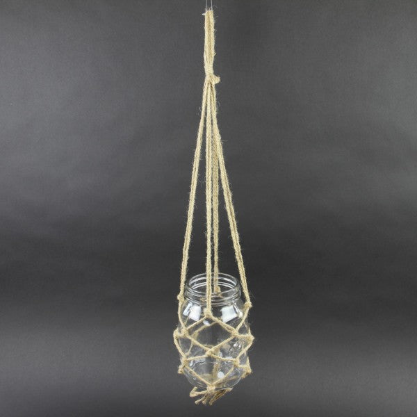 LG.HANGING MASON JAR