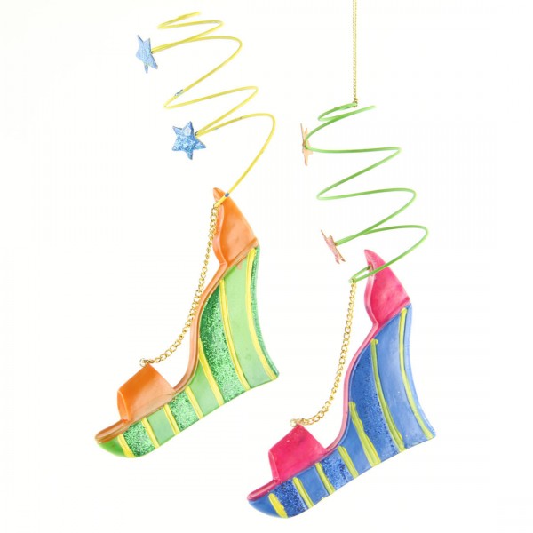 6.75"HIGH HEEL ORNA ASST A5