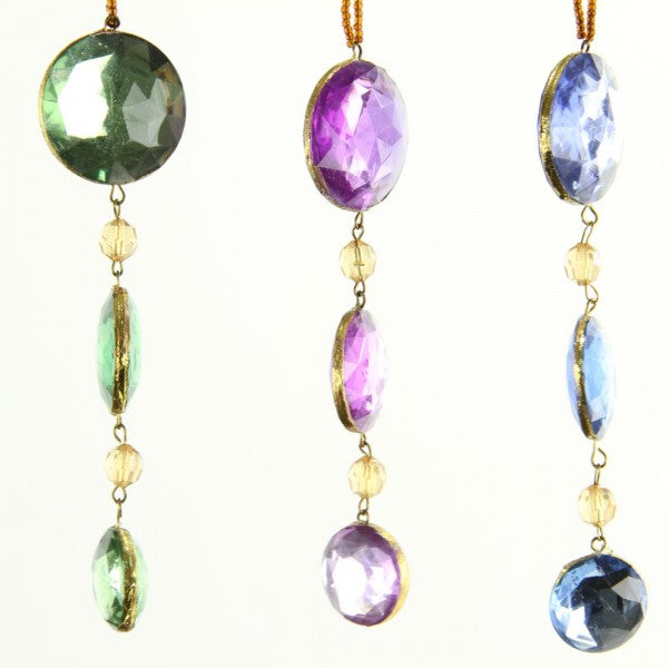 5.5"PEACOCK JEWEL DROP A4