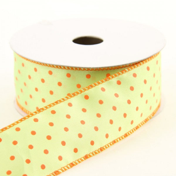 1.5"X10YD POLKA DOT SATIN A4