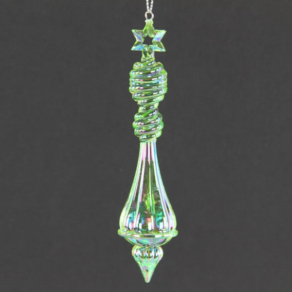 5.25"ACRYLIC ICICLE ORN A4