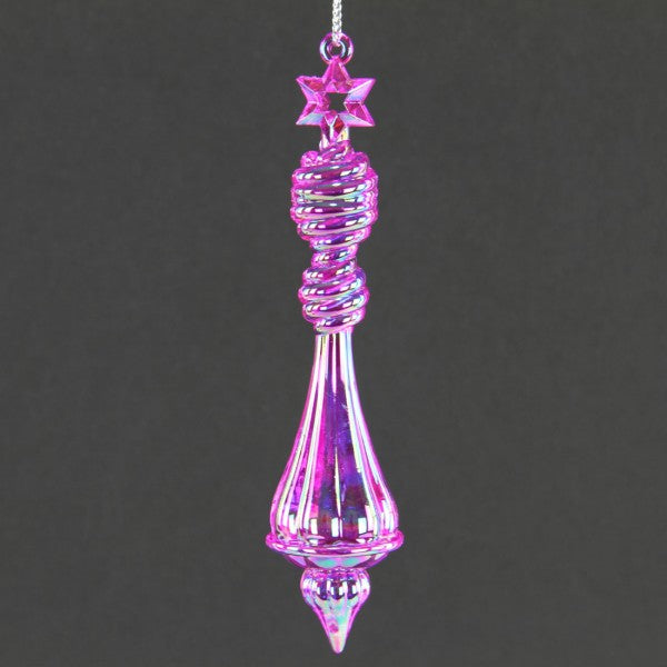 5.25"ACRYLIC ICICLE ORNA A4
