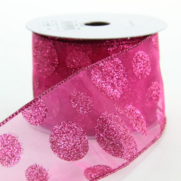 2.5"X10YD SHR GLT.DOTS RB A4