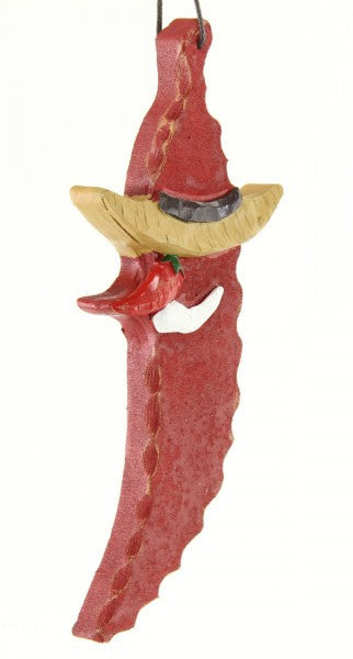 8.5"CHILI/PEP COWBOY ORN  A6