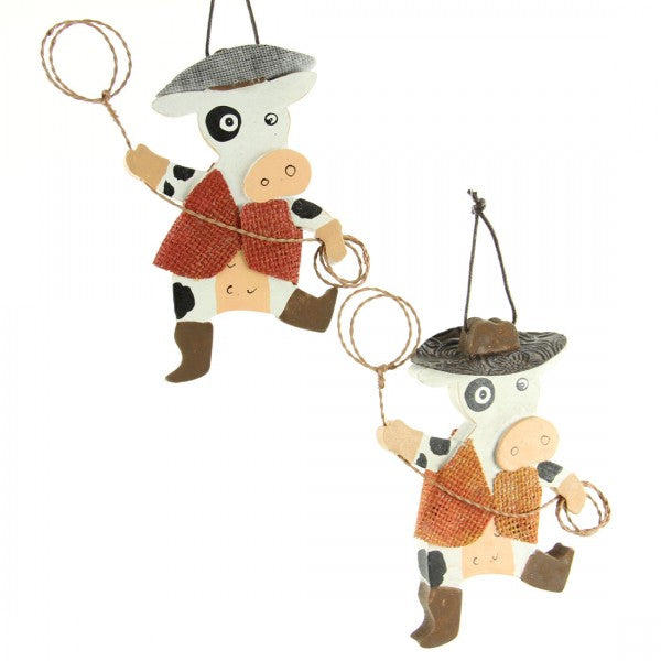 3.75-6"EVA DAIRY COW ORN A75