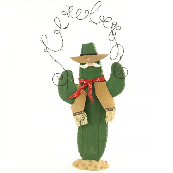 31"CACTUS DESIGN SANTA