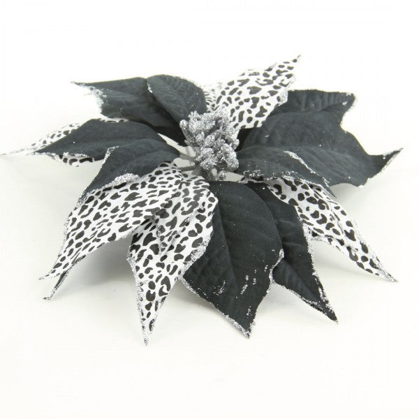 9"D POINSETTIA W/CLIP A4