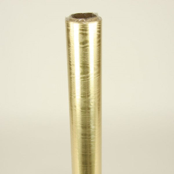 26"X25FT MOIRE FOIL WRAP GLD