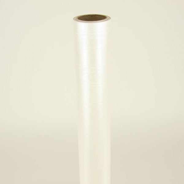26"X25FT MOIRE WRAP PEARL WHT