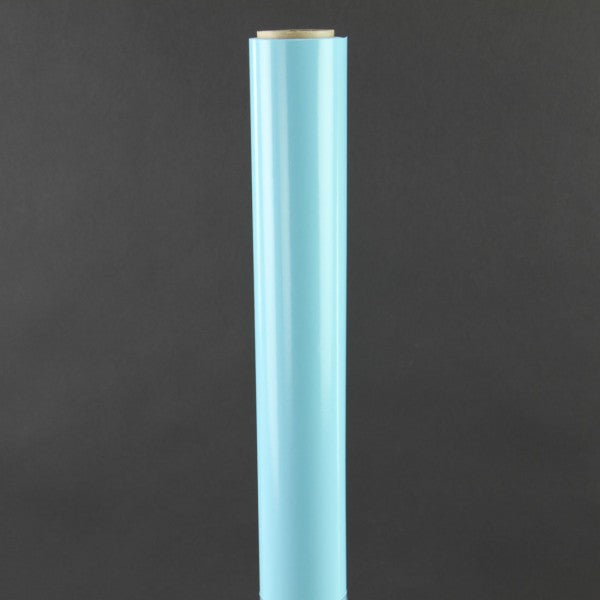 26"X25'LT.BLUE GLOSS WRAP