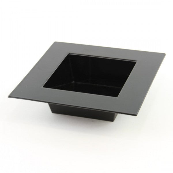 4.75"SQ.PLST.TRAY W/LIP