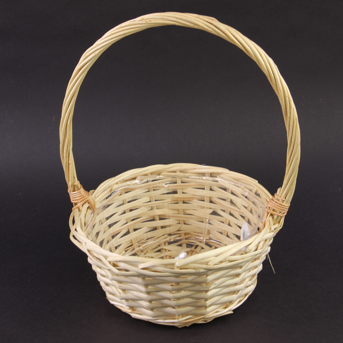 201 BASKET W/HNDL NATURAL
