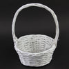 201 BASKET WHITE W/HANDLE