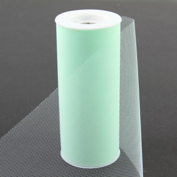 6"X25YD TULLE MINT
