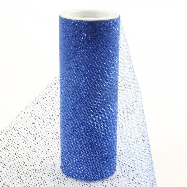 6"X10YD GLITTER TULLE