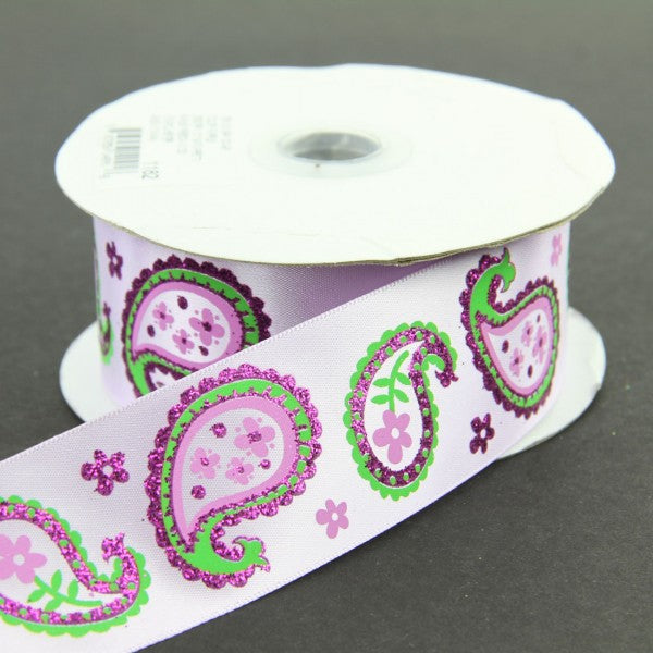 1.5"X10YD SAT.PRTTY PAISLY A4
