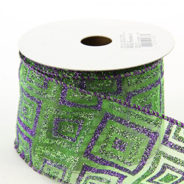 2.5"X10YD W.W.ORG.GLT MAZE A4