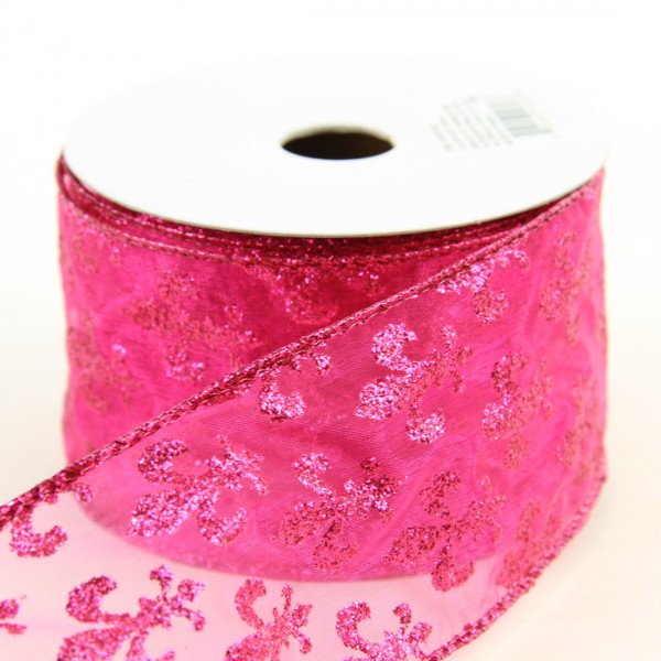 2.5"X10YD ORG.ANTQ.FLORAL A6