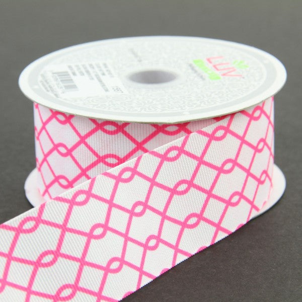 1.5" X 10 YD GROSGRAIN ZIG-ZAG RIBBON