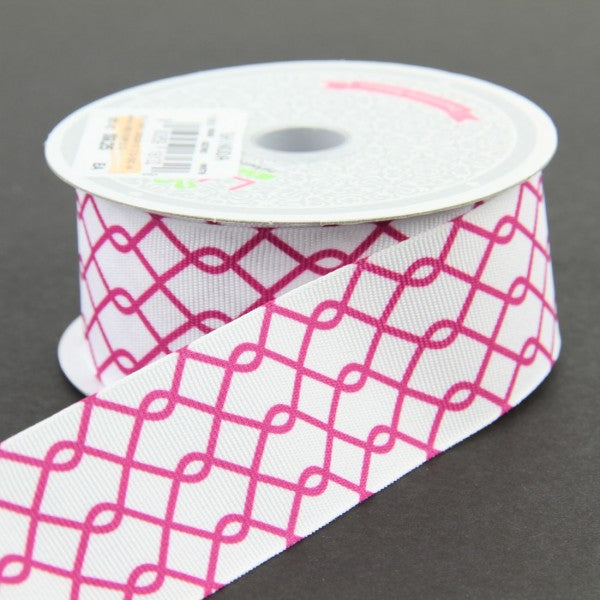 1.5" X 10 YD GROSGRAIN ZIG-ZAG RIBBON