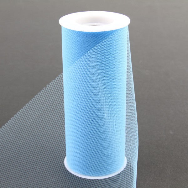 6"X25YD TULLE TURQUOISE