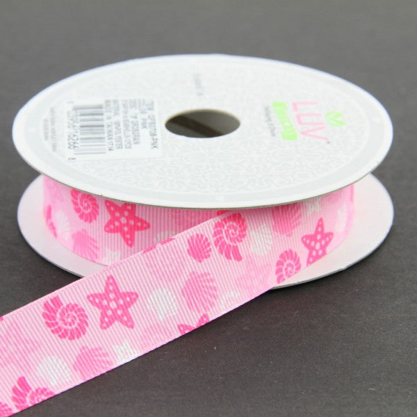 7/8"X10YD GROSGRAIN PINK A4