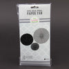 SPIRAL PAPER FAN 3/SET
