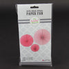 SPIRAL PAPER FAN 3/SET