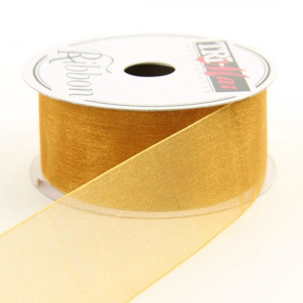 #9 REG.CHIFFN.25YD GLD.BRW A4