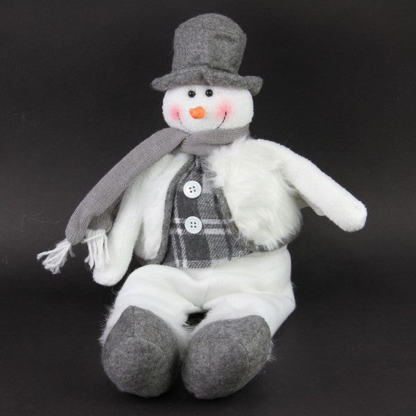 15.5"PLUSH SNOWMAN