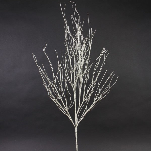 36" CURLY GLITTER BRANCH