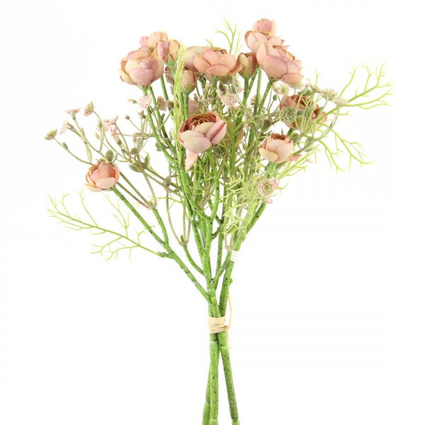 14"MINI BOHO ROSE MAUV/BEIGE