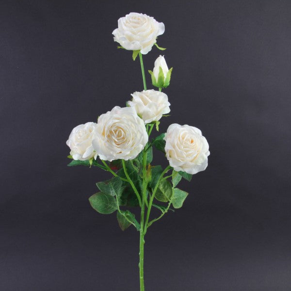 27"TEA ROSE SPRAY CREAM