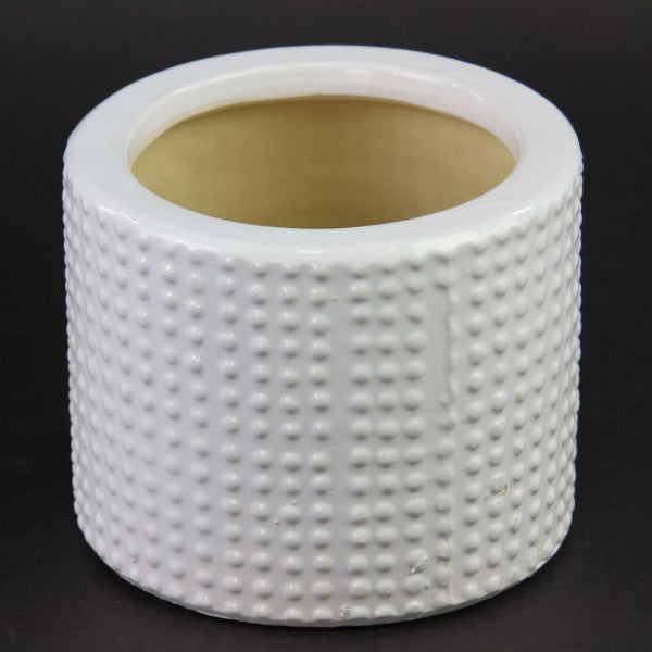 5.5"CYLINDER DOTTED PLANTER
