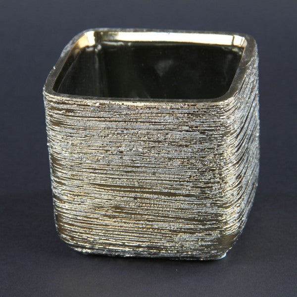 4"ETCHED CUBE NICKLE
