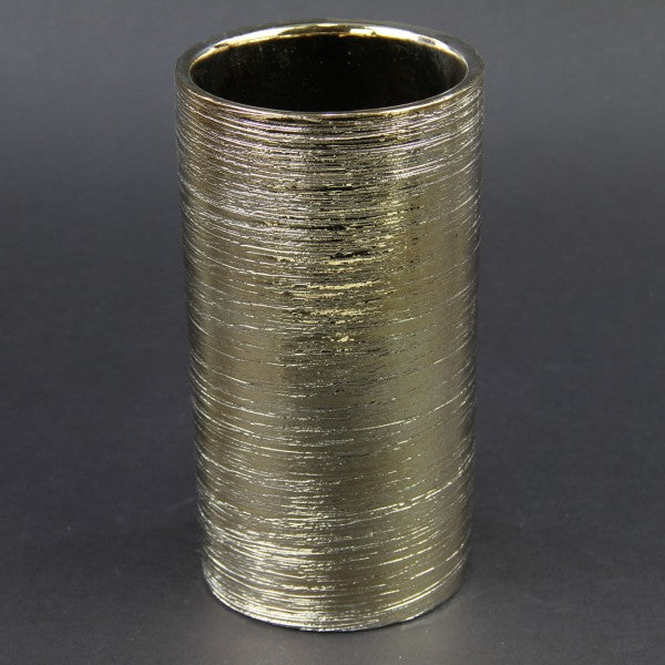 4"X8"ETCHED VASE NICKLE