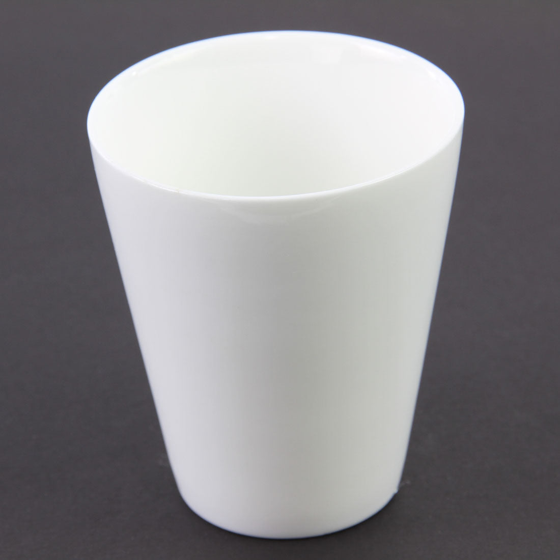 3.25"PORCELAIN ORCHID POT WHT