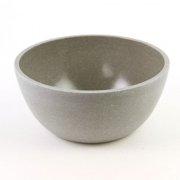 8"ROUND BOWL BROWN