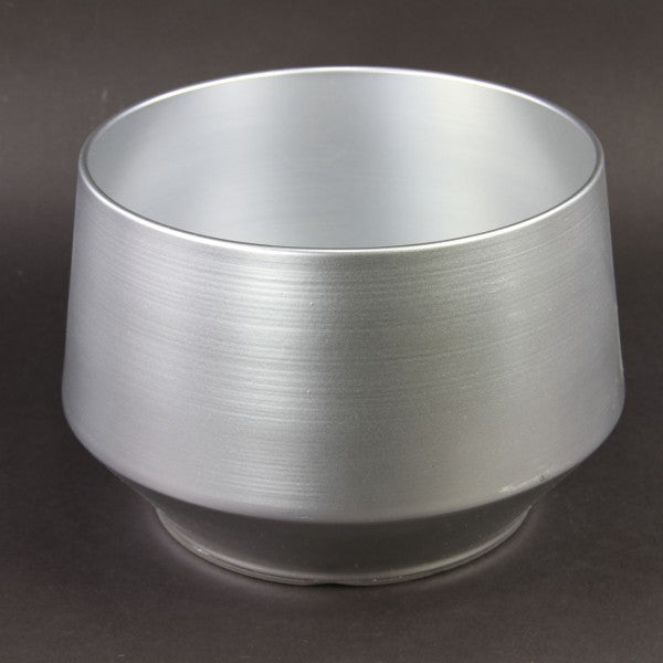 METAL PLANTER S2 SILVER
