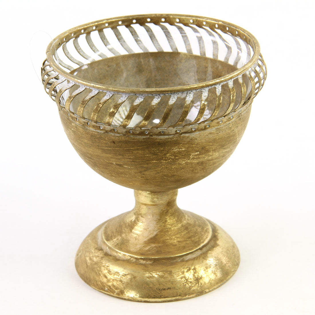 MINI URN LACE TOP GOLD