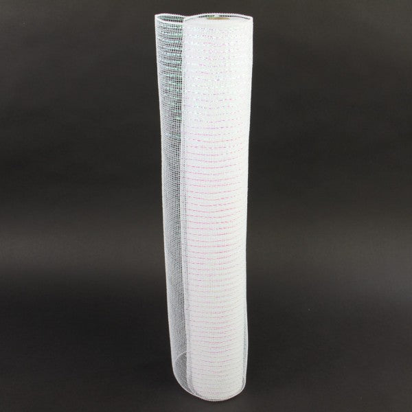 21"X10YD MESH WHT/IRID