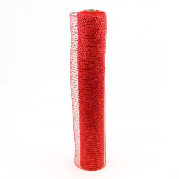 21"X10YD MET.MESH RED/RED