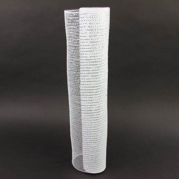 21"X10YD MESH WHT/SILV