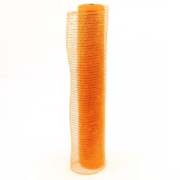 21"X10YD MET.MESH ORANGE/ORAN