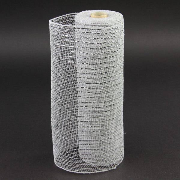 10"X10YD METLC.MESH SILV/SILV