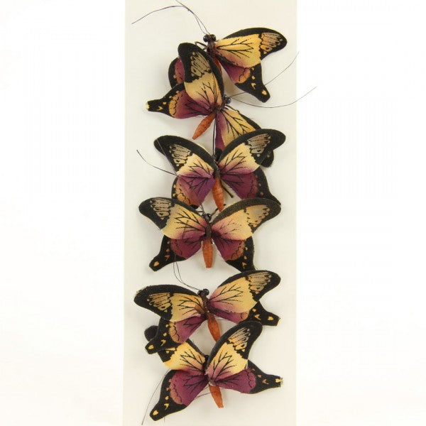 2' MINI BUTTERFLY 6PC/BG A4