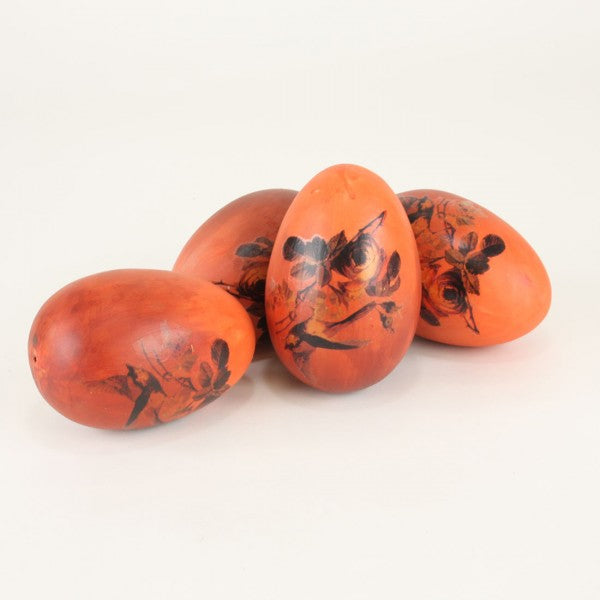 4.5"EGG W/FLO/BIRD PTTN A4
