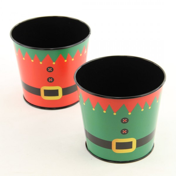 4.5"X4"ELFIN JINGLE POT